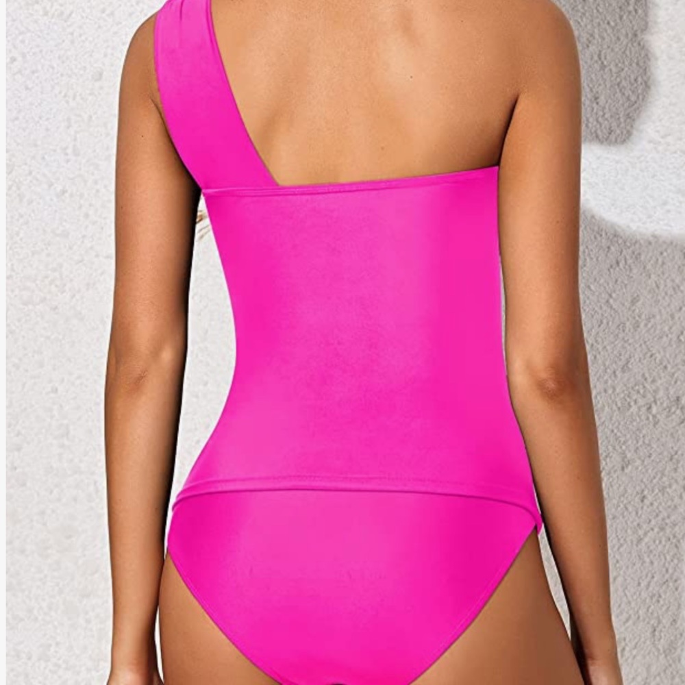 NWT Hot tankini! Hot / Neon pink, she’s a showstopper! - Picture 6 of 8